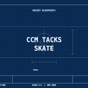 CCM Tacks Hockey Skate Blueprint