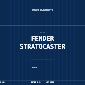 Fender Stratocaster Blueprint