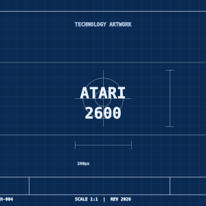 Atari 2600 Console Blueprint