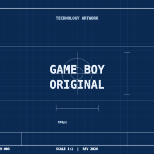 Nintendo Game Boy Original Blueprint