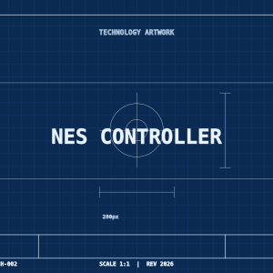 Original NES Controller Blueprint